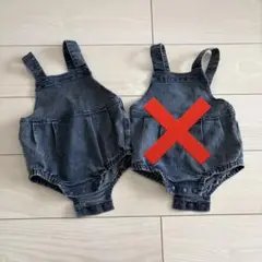 しまむら　ミコリッド micorrid デニム　ロンパース　1枚のみ
