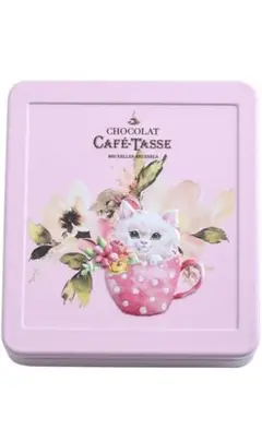 CAFE TASSE(カフェタッセ) ミニタブレットアソート ネコ缶　空缶