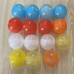 ガチャガチャ　空カプセル　小さめサイズ　15個セット