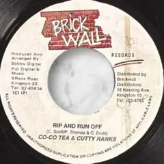 レゲエ COCOA TEA CUTTY RANKS RIP AND RUN OF