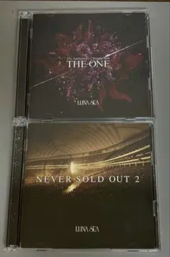 LUNA SEA 25th Best、NEVER SOLD OUT2 まとめ売り