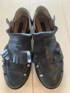 topshop カッティング　ローファー