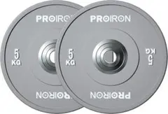 未開封 PROIRON ダンベル プレート バーベル プレート 5kg×2個入り