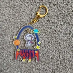 宇宙船スヌーピーアクリルキーホルダー