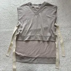 LEINWANDE スウェットベスト　フリーサイズ