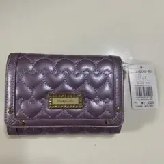 Pinky Girls 二つ折り財布 パープル
