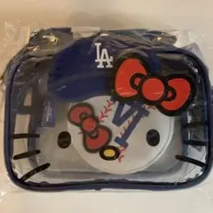 ハローキティ LAドジャース コラボポーチ
