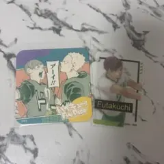 ハイキュー　クリアカード　コースター　二口賢治