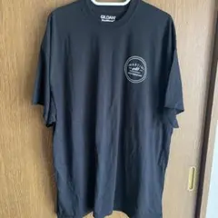 GILDAN プリントTシャツ ビッグサイズ2XL 古着　ブラック