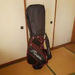 天然水未使用品Riviera キャディバッグ送料無料/ブラック/レッド 天然水様専用未使用品Riviera キャディバッグ送料無料/ブラック