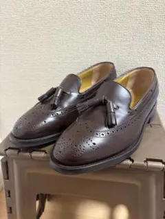 REGAL タッセルローファー ダークブラウン 24EEE