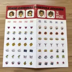 レア☆TOKIO ORIGINAL SCEDULE STICKERS☆