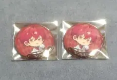 騎士A 騎士X ばぁう缶バッジ 2個
