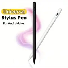 【新品】タッチペン スタイラスペン iPadなど スクリーン　ブラック