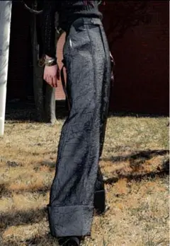 MOOD OMNIPRESENT CUFFED SLACKS 【受注生産】