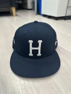 HUF × NEWERA コラボ ベースボールキャップ 国旗 7 1/2