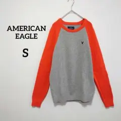 1092 AMERICAN EAGLE 長袖ニット セーター ラグランスリーブ