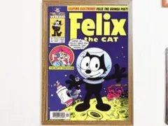 Felix the Cat コミックカバー フレーム付きA4サイズフォトフレーム