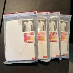 ヒートテックVネックTシャツ Mサイズ 4枚セット