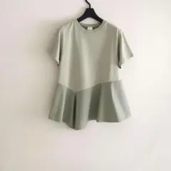 ELENDEEK エレンディーク　フィンコンビネーションカットソー