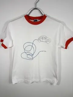 【Paul Smith JEANS】ポールスミスTシャツ 車 ホワイト 140