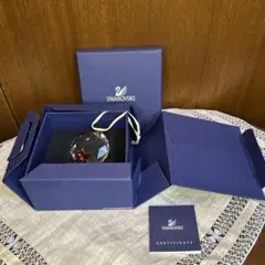 SWAROVSKI - スワロフスキー 置物 ポインセチア（Ｓ） オーストリア SWAROVSKI(スワロフスキー) ポインセチア 高さ8cm