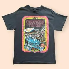 ムービーT ギルダン ストレンジャーシングス Tシャツ コピーライト ブラック