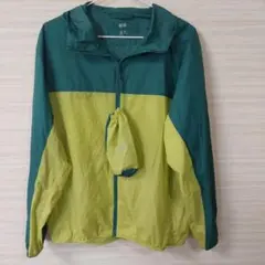 【未使用品】UNIQLO ユニクロ☆ポケッタブル UVカットパーカー メンズS