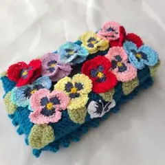 ボックスティッシュカバー　ハンドメイド