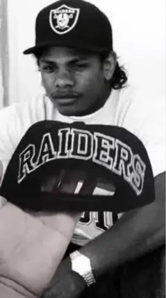 レイダース　キャップ　raiders eazy e Chicano west