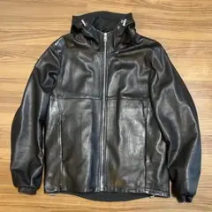 美品SANNINOサンニーノ スエード ブルゾン ブラック46イタリア製 23SS 〈Brilla per il gusto〉LINE UP 〜アウター、ブルゾン編