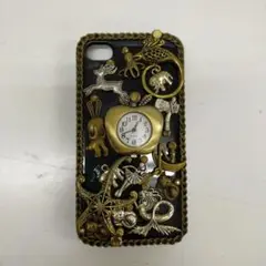 ハンドメイド iPhoneケース 装飾付き