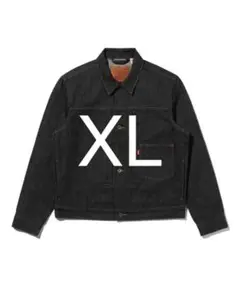 PREMIUM BLACK TYPE I TRUCKER JACKET XL