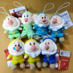 白雪姫　Disney FAN　コラボレーション　七人の小人マスコット　全７種