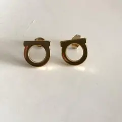 ステンレス　ピアス　ゴールド