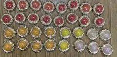 昭和レトロ　レトロ　ビンテージ　アクセサリーパーツ　30個セット