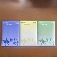 TWICE THE 4TH FULL ALBUM 特典初回トレカ3種セット