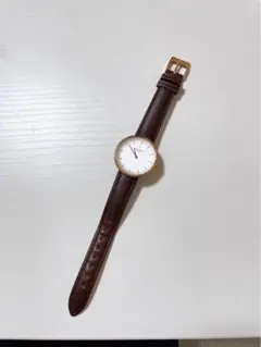 美品 Nordgreen ブラウン腕時計