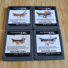【DS】ドラゴンクエストIV·V·VI·IX　ソフトのみ4本セット まとめ売り