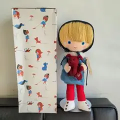 ロシアアニメ　アーニャ ＆ ミトン　人形