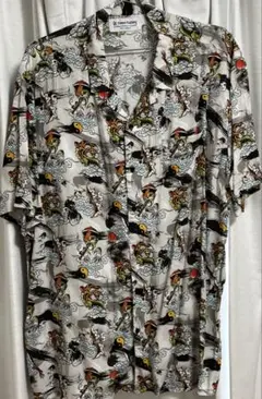 ILLSYNAPSE PATTERN SHIRT XXL
