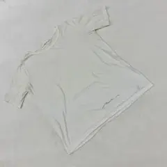 MAGENTA Tシャツ 半袖 ホワイト 刺繍 ロゴ入り クルーネック コットン