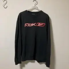Reebok ダークグレー　スウェット トレーナー