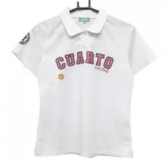 クアルトユナイテッド　CUARTO UNITED ポロシャツ ホワイト