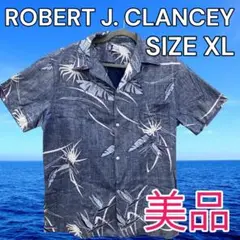 美品　ROBERT J. CLANCEY　アロハシャツ　XL　1551-502