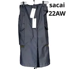 【完売】22AW sacai Cotton Gabardine Mix スカート