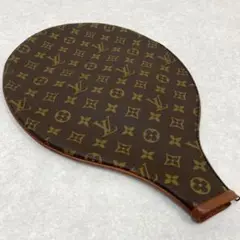 希少 ルイヴィトン ラケットケース モノグラム 茶 フランス製 廃盤 コレクター