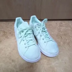 STANSMITH スエードライトグリーン 22.5 GW9721 スタンスミス