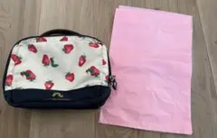 いちご柄おむつポーチ　はらぺこあおむし　アフタヌーンティー