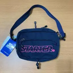 【新品☆】スターター　ショルダーバック　ネイビー